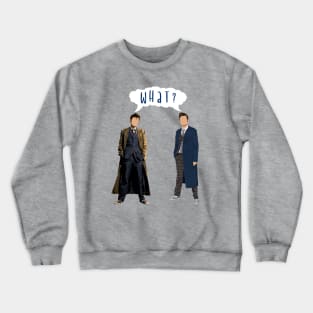 Doctor Who - 10th and 14th Doctor Crewneck Sweatshirt